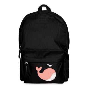 Whale nicht! - Rucksack - Schwarz - Vorne