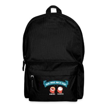 Anti racisme 1 - Sac à dos - noir - Devant
