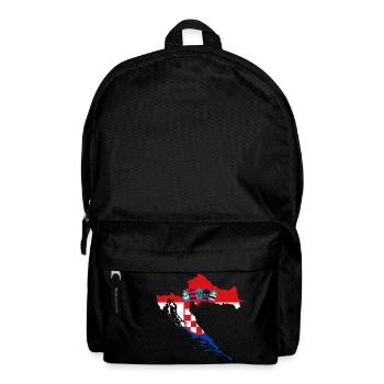 KROATIEN - Rucksack - Schwarz - Vorne