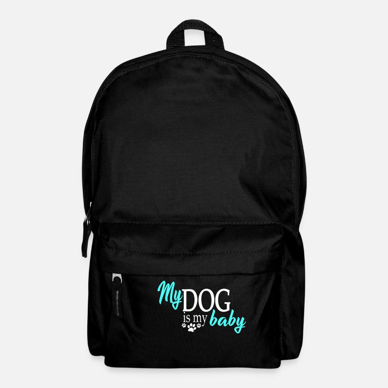 Hund Hunde - Rucksack - Schwarz