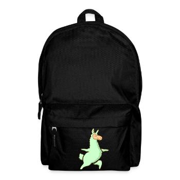 Lama - Rucksack - Schwarz - Vorne