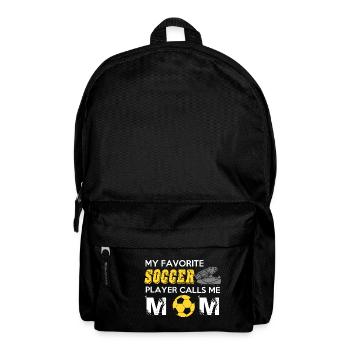 FUSSBALL MAMMA Design - Rucksack - Schwarz - Vorne