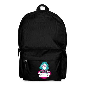 Flohmarkt - Rucksack - Schwarz - Vorne
