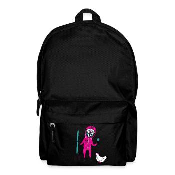 Atom Bauer - Rucksack - Schwarz - Vorne