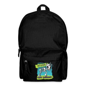 The last of the unicorn - Backpack - black - Front