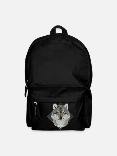 wolf - Backpack - black