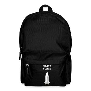 Weltraum - Rucksack - Schwarz - Vorne