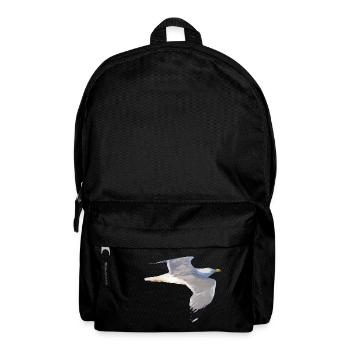 Möwe - Rucksack - Schwarz - Vorne