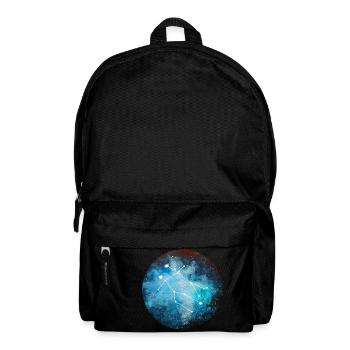 sternzeichen Zwilling - Rucksack - Schwarz - Vorne