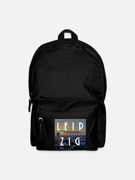 Leipzig - Rucksack - Schwarz