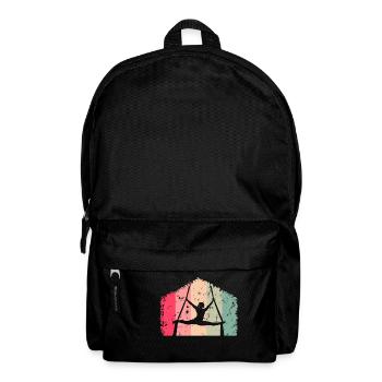 Circus Artist Artist Artist Retro Gift - Backpack - black - Front