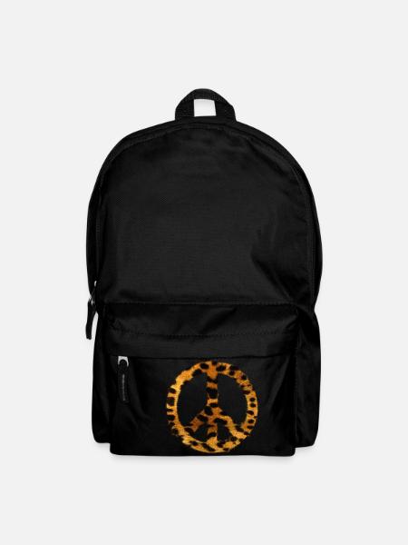 Peace my love - Backpack - black