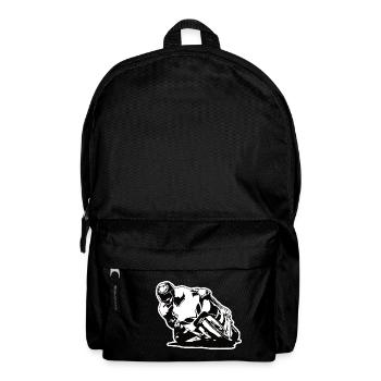 Motorcycle Motorbike - Backpack - black - Front