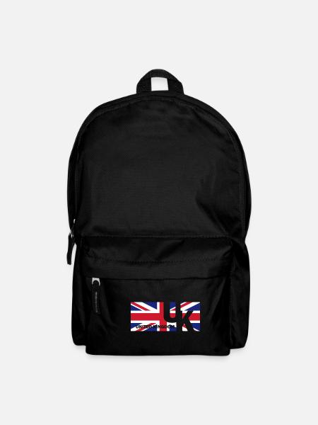 Drapeau anglais drapeau cadeau anglais - Sac à dos - noir