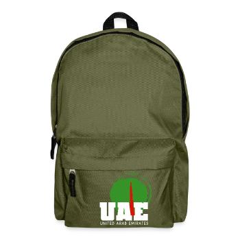 UAE United Arab Emirates Dubai UAE Arabs - Backpack - olive green - Front