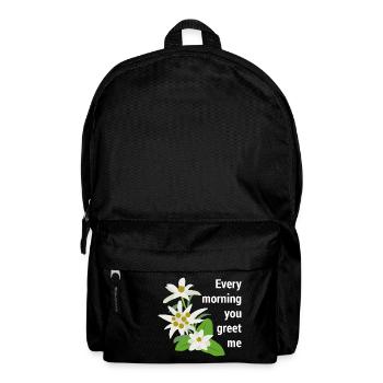 Edelweiss Edelweiss Every Morning You Greet Me - Rucksack - Schwarz - Vorne