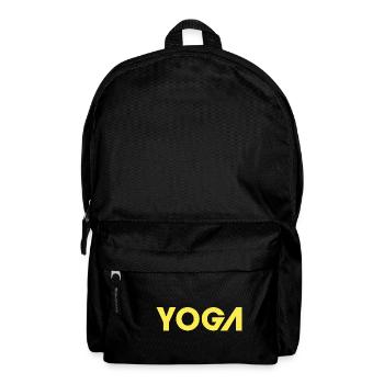 Yoga - Rucksack - Schwarz - Vorne