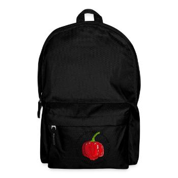 Trinidad Moruga Scorpion Chili Pepper Hot - Backpack - black - Front