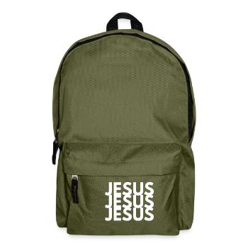 Jesus Jesus Jesus - Sac à dos - vert olive - Devant