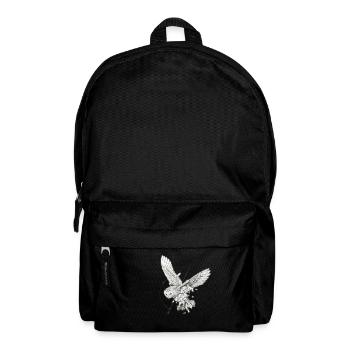 hibou - Sac à dos - noir - Devant