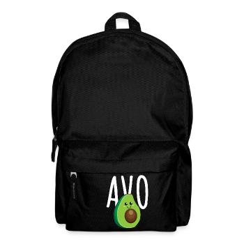 Avocado Avo Partner Couple Friends - Gift Idea - Backpack - black - Front