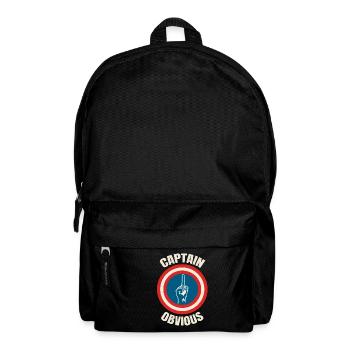 Capitaine évident - Sac à dos - noir - Devant
