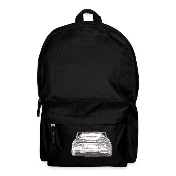 Supra voiture de sport - Sac à dos - noir - Devant