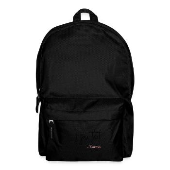 karma - Backpack - black - Front