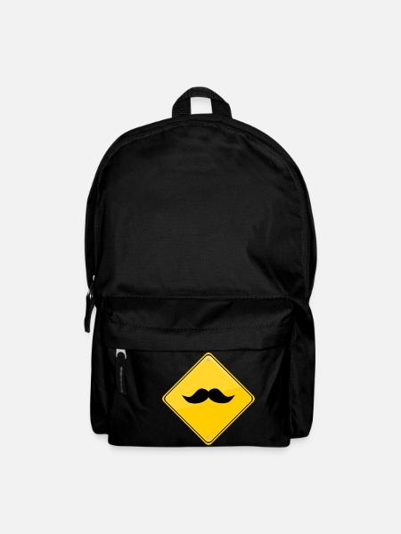 moustache - Sac à dos - noir