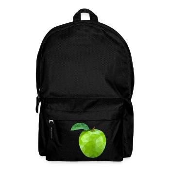 Apfel - Rucksack - Schwarz - Vorne