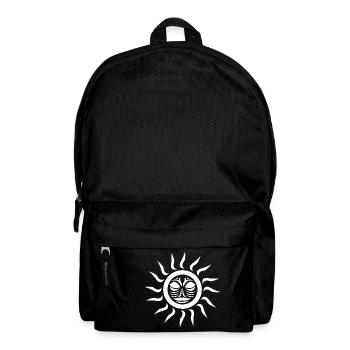 Maori Sonnengesicht - Geschenkidee - Rucksack - Schwarz - Vorne