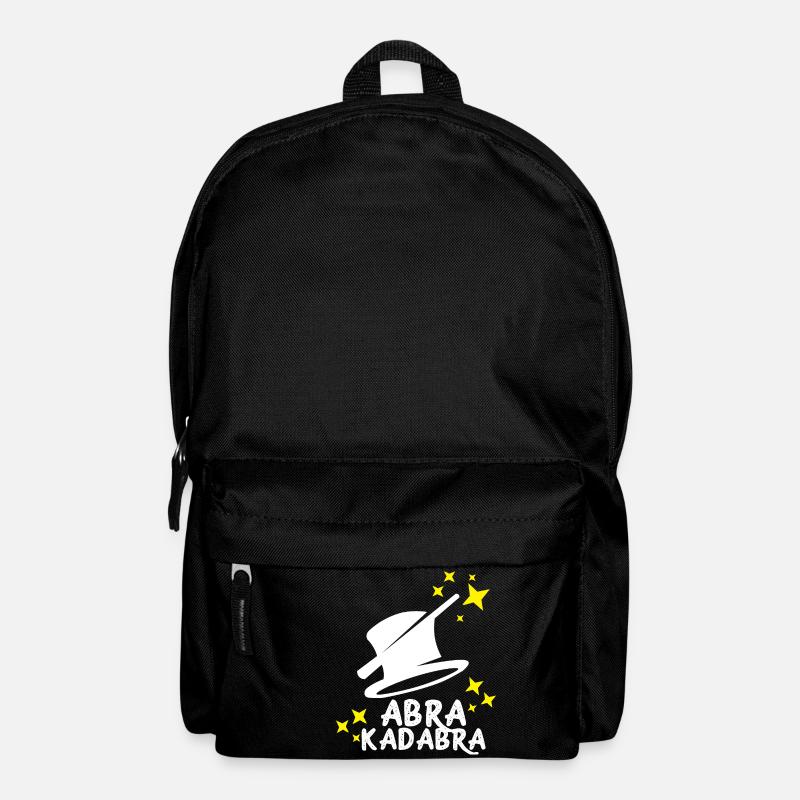 Magie zaubern Magier Zauberer Hexe Geschenk Idee - Rucksack - Schwarz