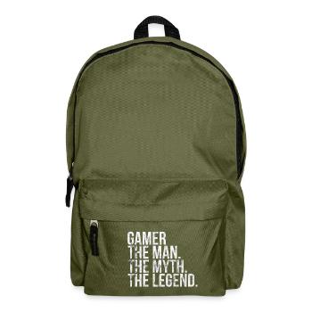 Gamer - Sac à dos - vert olive - Devant