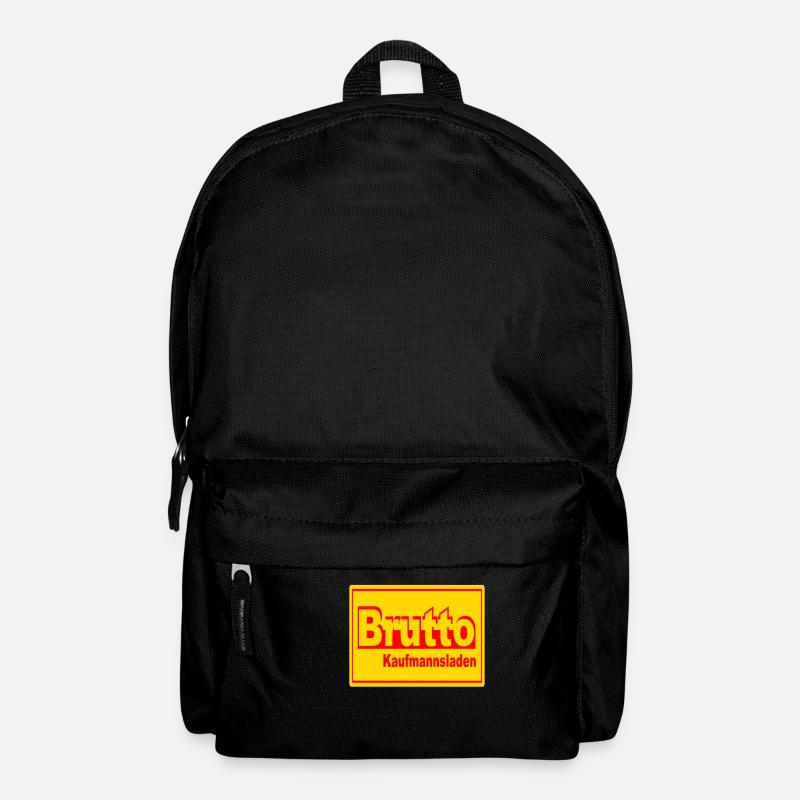 Brutto Kaufmannsladen - Rucksack - Schwarz