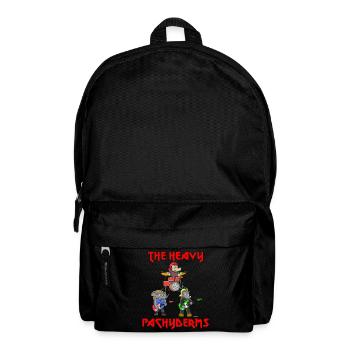 THE HEAVY PACHYDERMS - DICKHÄUTER SPIELEN METAL - Rucksack - Schwarz - Vorne