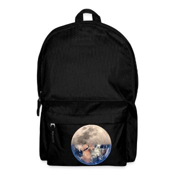 Monde de la terre lunaire - Sac à dos - noir - Devant