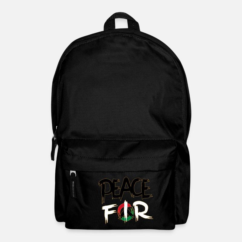 PEACE FOR GAZA - Backpack - black