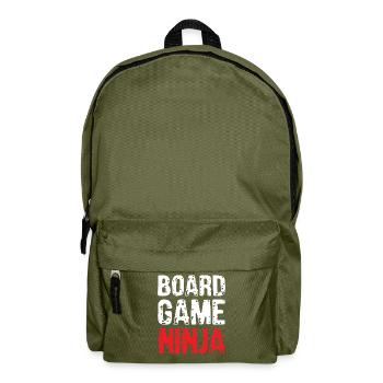 Jeu de société Ninja Boardgamer - Sac à dos - vert olive - Devant