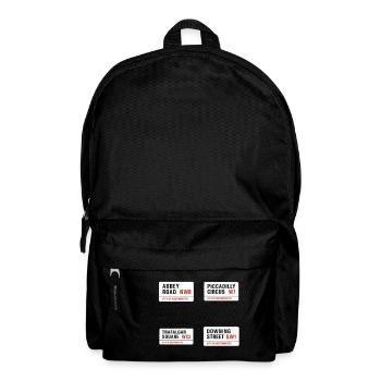 london - Backpack - black - Front