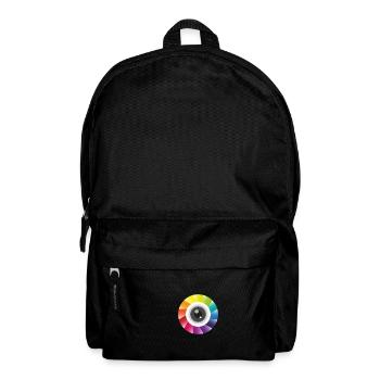 Instagram und snapchat Linse - Rucksack - Schwarz - Vorne
