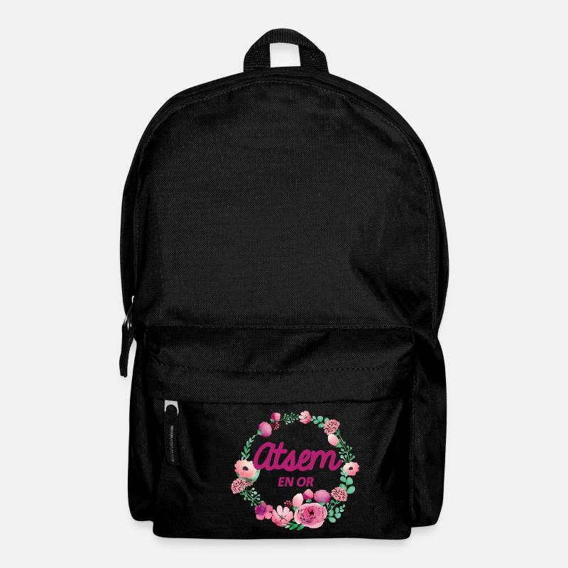 Atsem en or - Sac à dos - noir