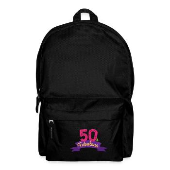 Anniversaire 50 &Fabolous 50e anniversaire - Cadeau - Sac à dos - noir - Devant