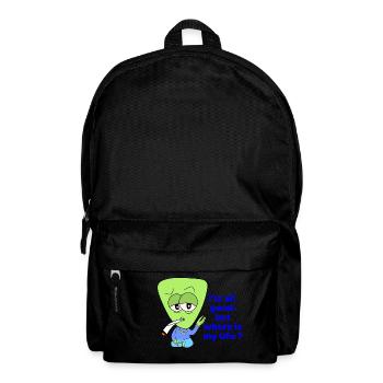 funny stoner alien - Backpack - black - Front
