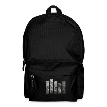 waves - Rucksack - Schwarz - Vorne