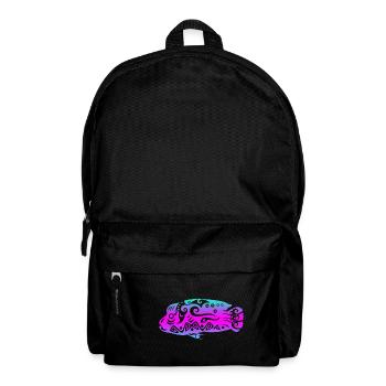 Maori Büffelkopf Papageifisch Tribal Tattoo Gift - Rucksack - Schwarz - Vorne