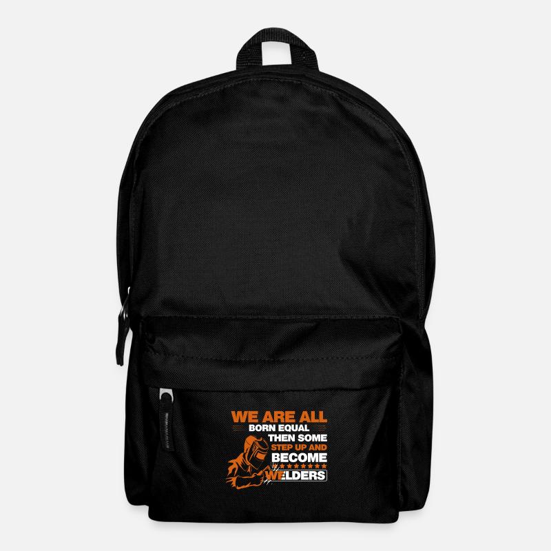 Cooler Beruf Schweißen Schweißer Design Spruch - Rucksack - Schwarz
