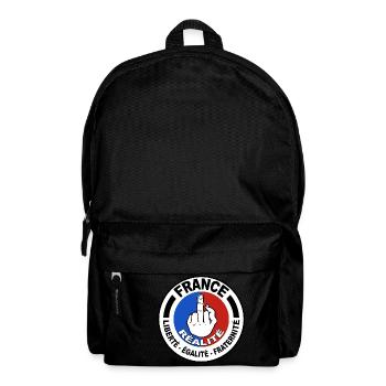 France logo - Sac à dos - noir - Devant