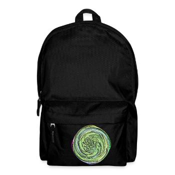 Kreis, Rund, Kugel - Rucksack - Schwarz - Vorne