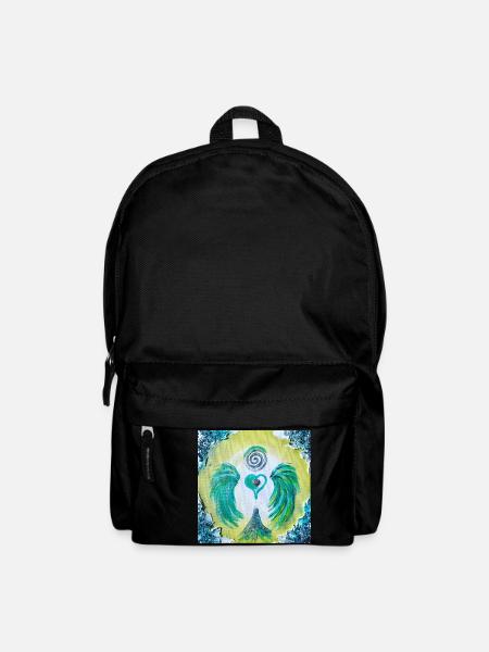 Herzengel "Auflösung Kommunikationsblockaden" - Rucksack - Schwarz