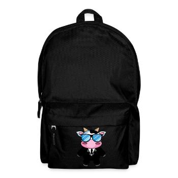 Security oder eher SeKUHrity? - Rucksack - Schwarz - Vorne